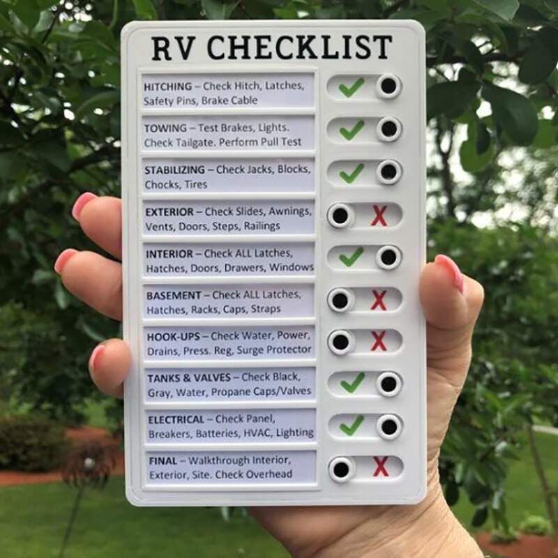Portable My Daily Chore Board Checklist