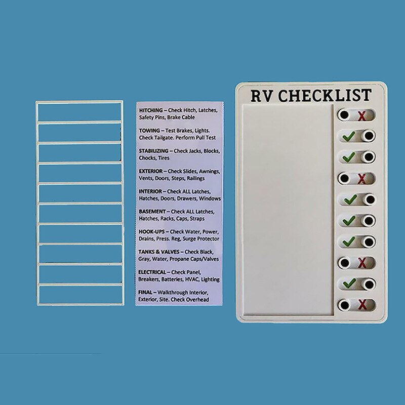 Portable My Daily Chore Board Checklist