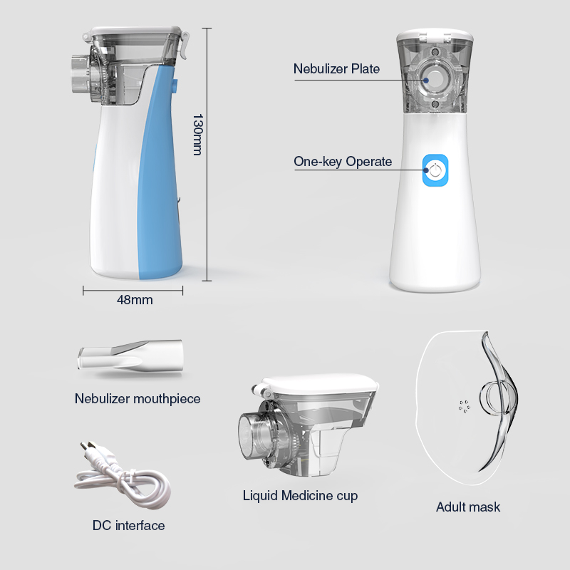 Portable Nebulizer Handheld Inhaler Nebulizer For Kids and Adult Atomizer Asthma Humidifier Portable Nebulizer Handheld Inhaler Nebulizer For Kids and Adult Atomizer Asthma Humidifier