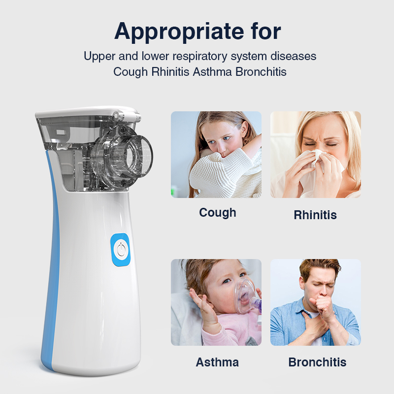 Portable Nebulizer Handheld Inhaler Nebulizer For Kids and Adult Atomizer Asthma Humidifier Portable Nebulizer Handheld Inhaler Nebulizer For Kids and Adult Atomizer Asthma Humidifier