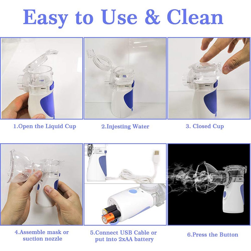 Portable Nebulizer Machine Handheld Device