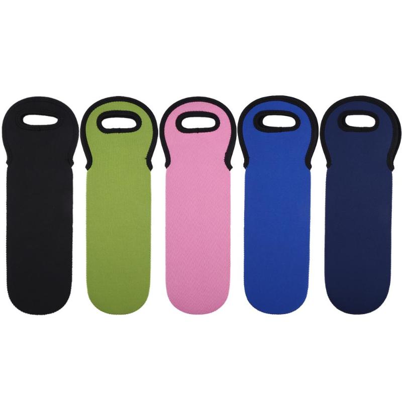 Portable Neoprene Wine Bottle Tote Portable Neoprene Wine Bottle Tote