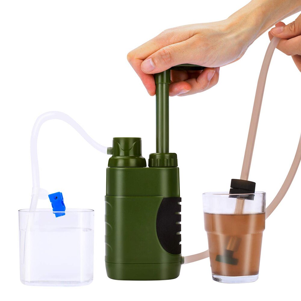 Portable Outdoor Water Filter System with Bag