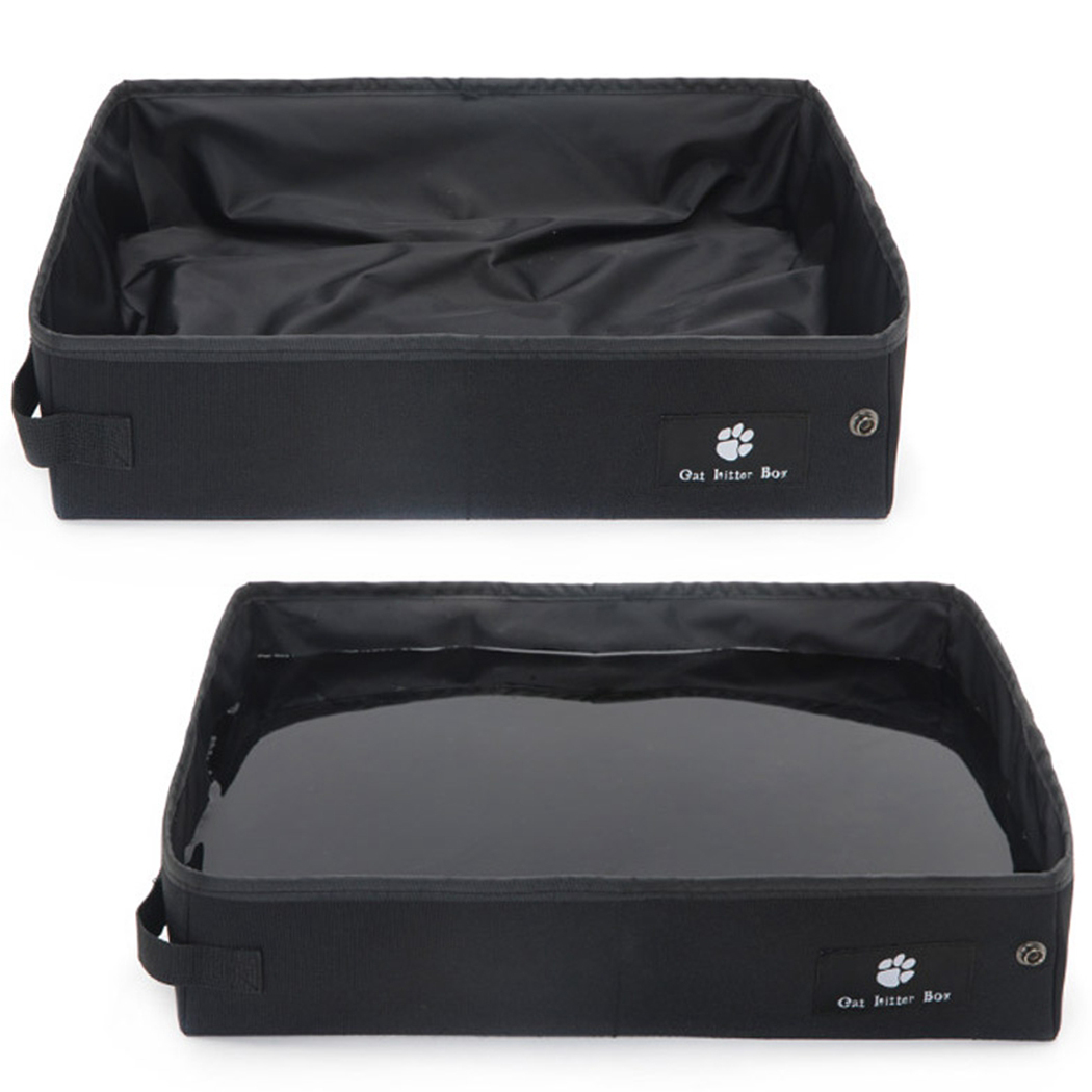 Portable Oxford Cloth Collapsible Litter Box