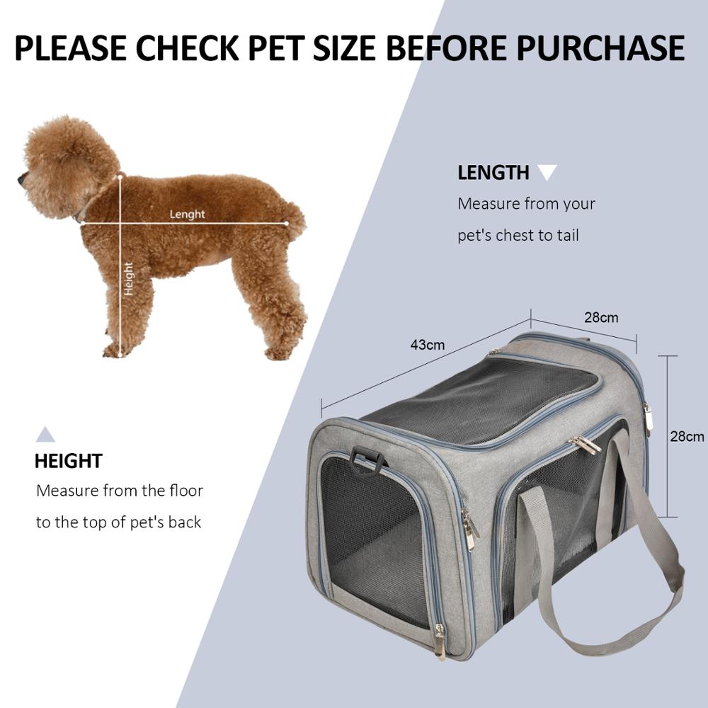 Portable Pet Carrier Travel Bag
