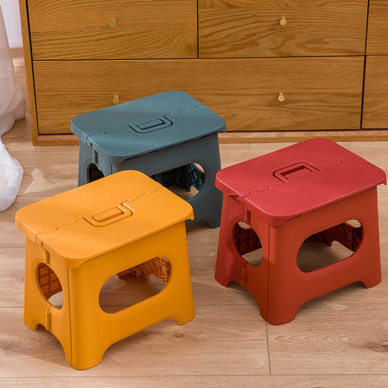 Portable Plastic Folding Footstool