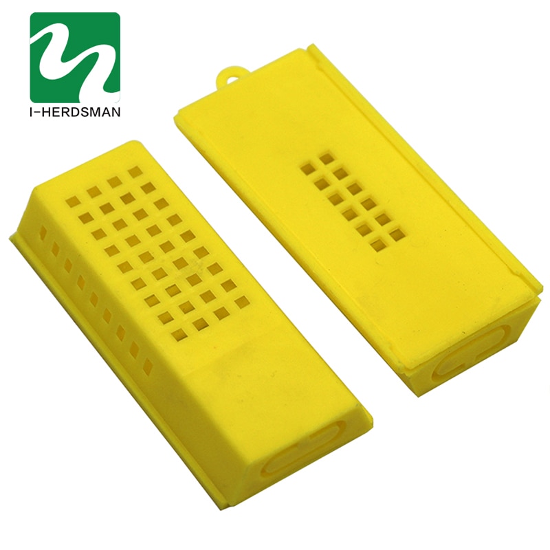 Portable Plastic Queen Bee Cage (10 pcs)