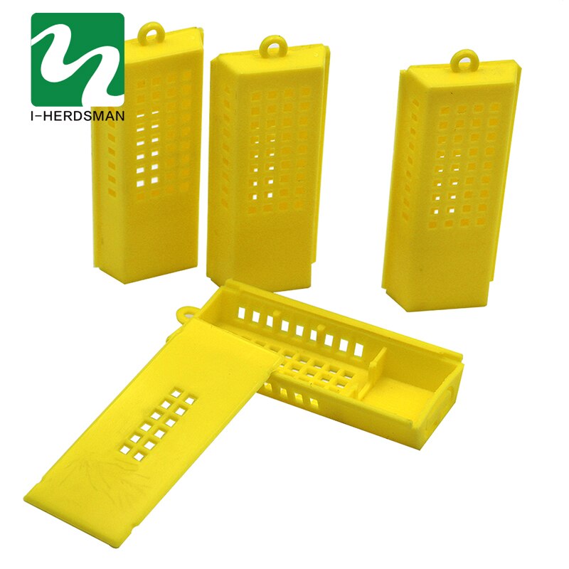 Portable Plastic Queen Bee Cage (10 pcs)