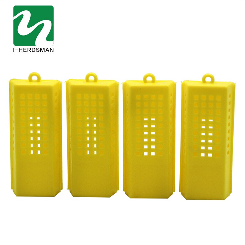Portable Plastic Queen Bee Cage (10 pcs)