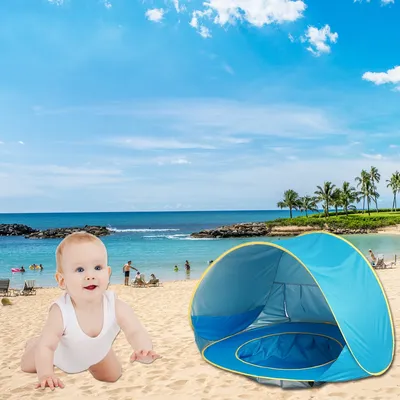 Portable Pop-Up Baby Beach Tent Portable Pop-Up Baby Beach Tent
