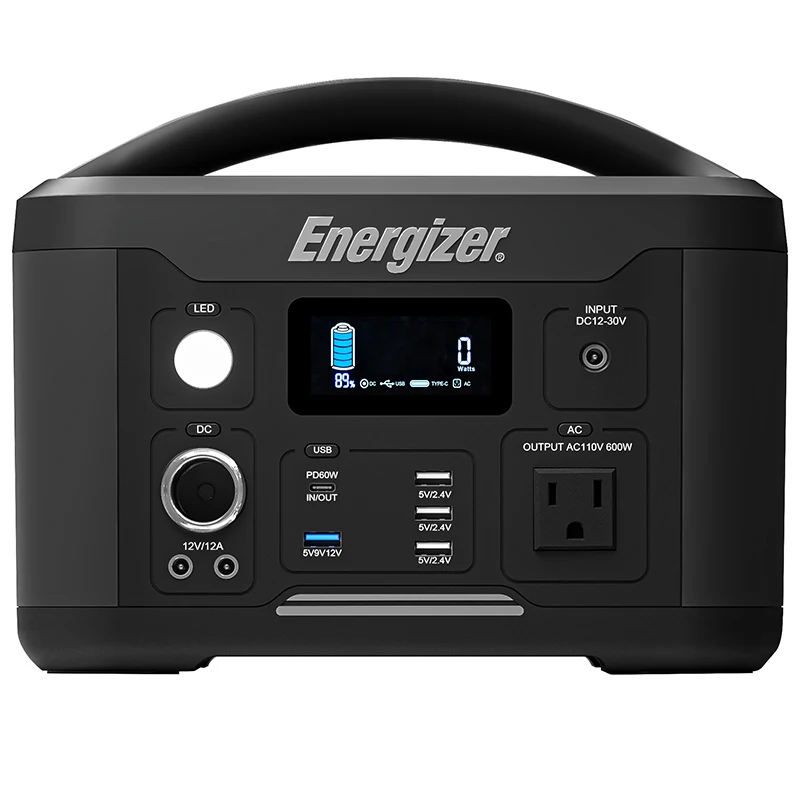 Portable Power Station 626Wh 600W Solar Generator Lithium-ion Battery PD60W 4 USB Output Energy Supply Portable Power Station 626Wh 600W Solar Generator Lithium-ion Battery PD60W 4 USB Output Energy Supply