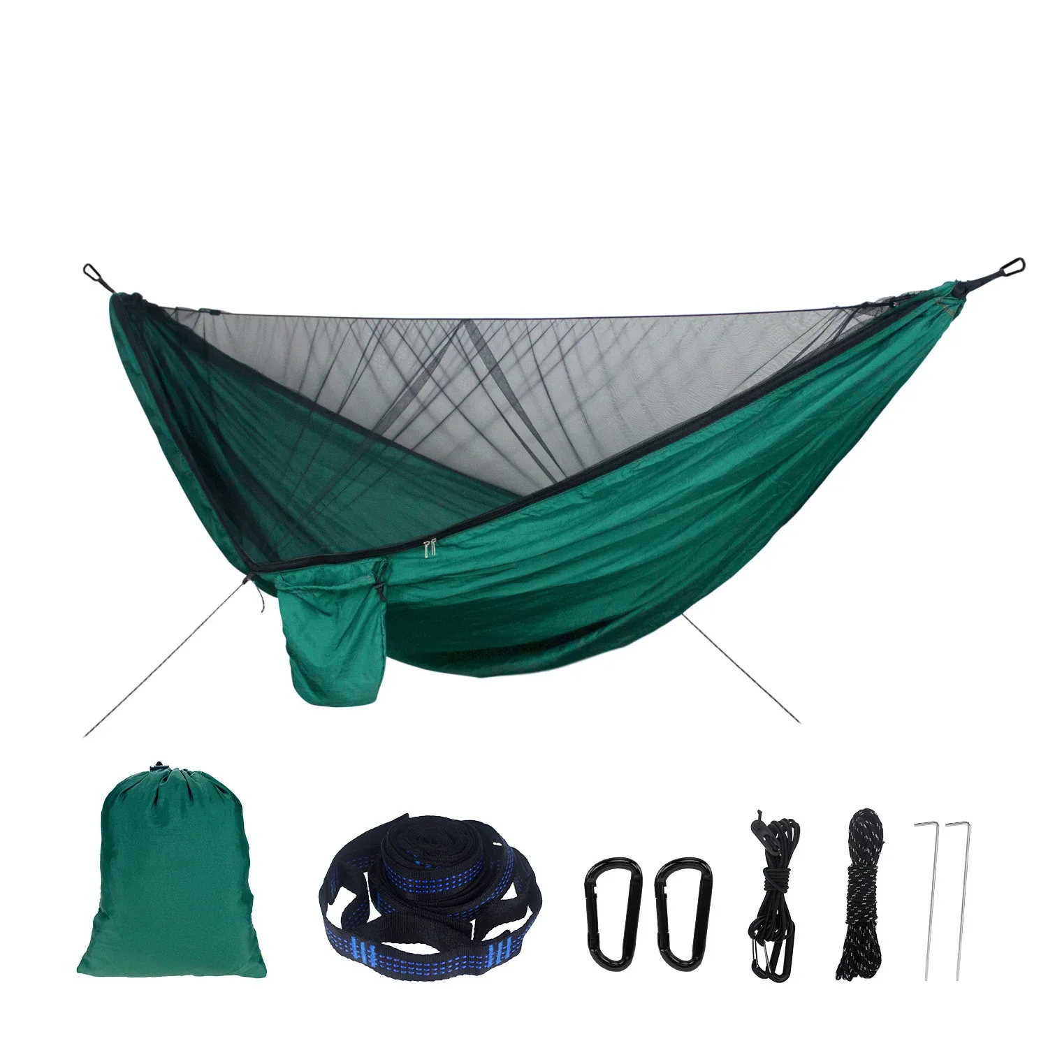 Portable Quick Set Up Mosquito Net Camping Hammock Outdoor Hanging Bed Sleeping Swing Portable Quick Set Up Mosquito Net Camping Hammock Outdoor Hanging Bed Sleeping Swing