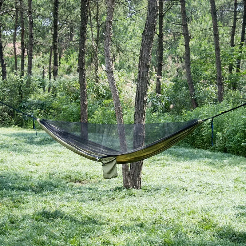 Portable Quick Set Up Mosquito Net Camping Hammock Outdoor Hanging Bed Sleeping Swing Portable Quick Set Up Mosquito Net Camping Hammock Outdoor Hanging Bed Sleeping Swing