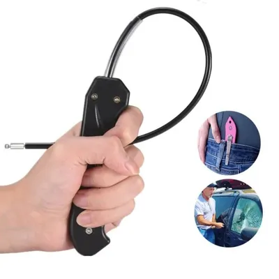 Portable Safety Tool Wire Self defense Whip Defense Staff Portable Martial Arts Kudo Whip for Combat Quick Strike