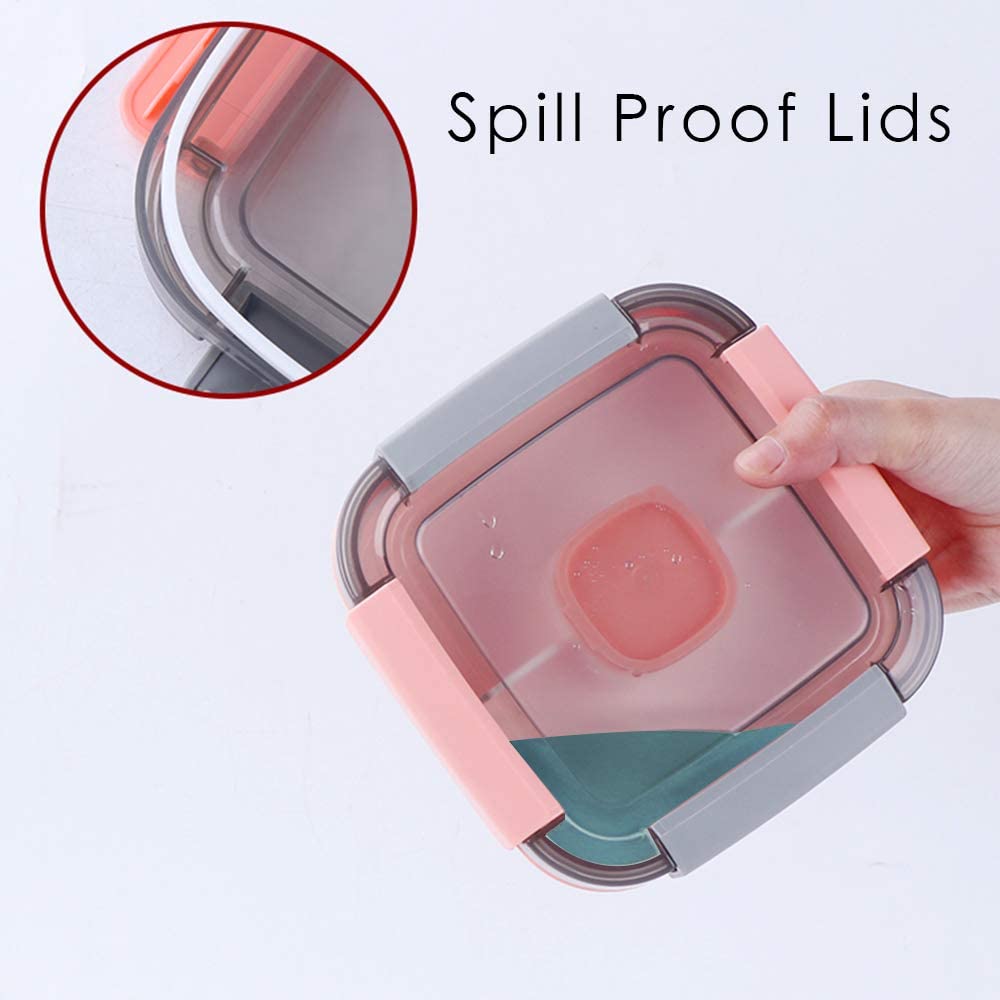 Portable Salad Bowl with Sauce Container Portable Salad Bowl with Sauce Container