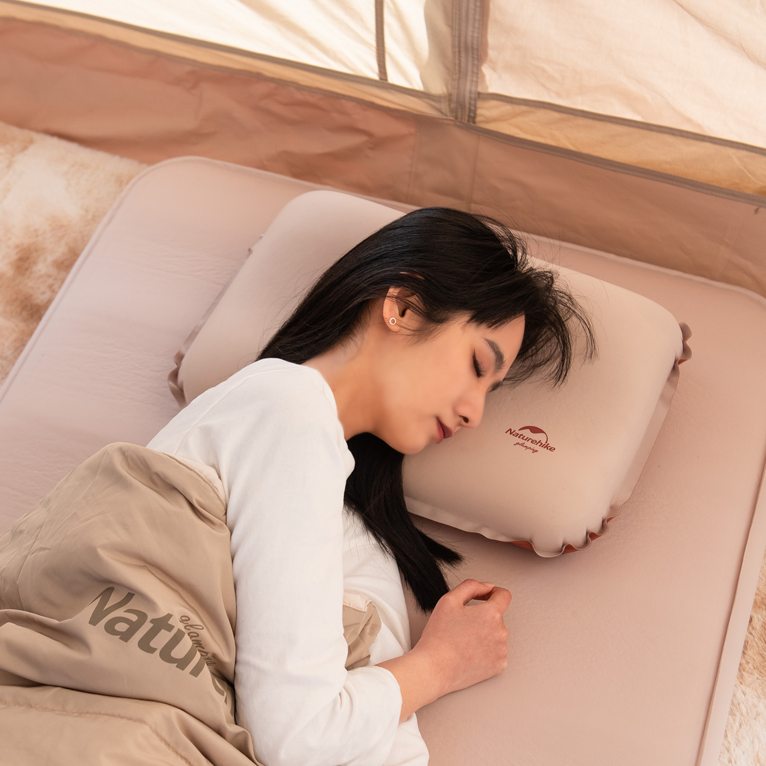 Portable Self Inflating Camping Pillow