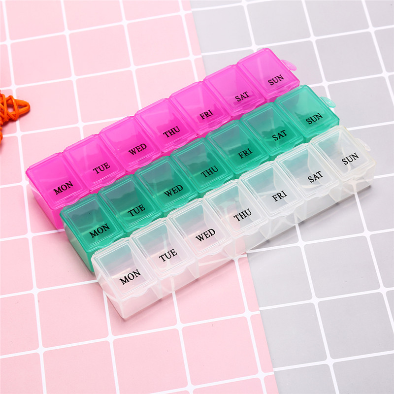 Portable Seven-Day Pill Organizer