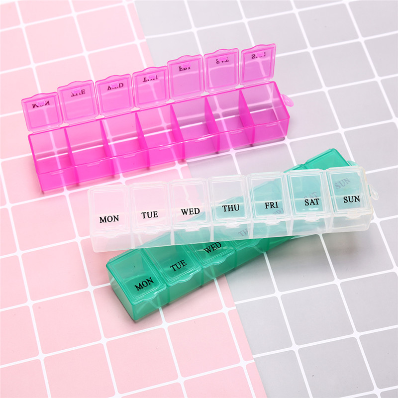 Portable Seven-Day Pill Organizer
