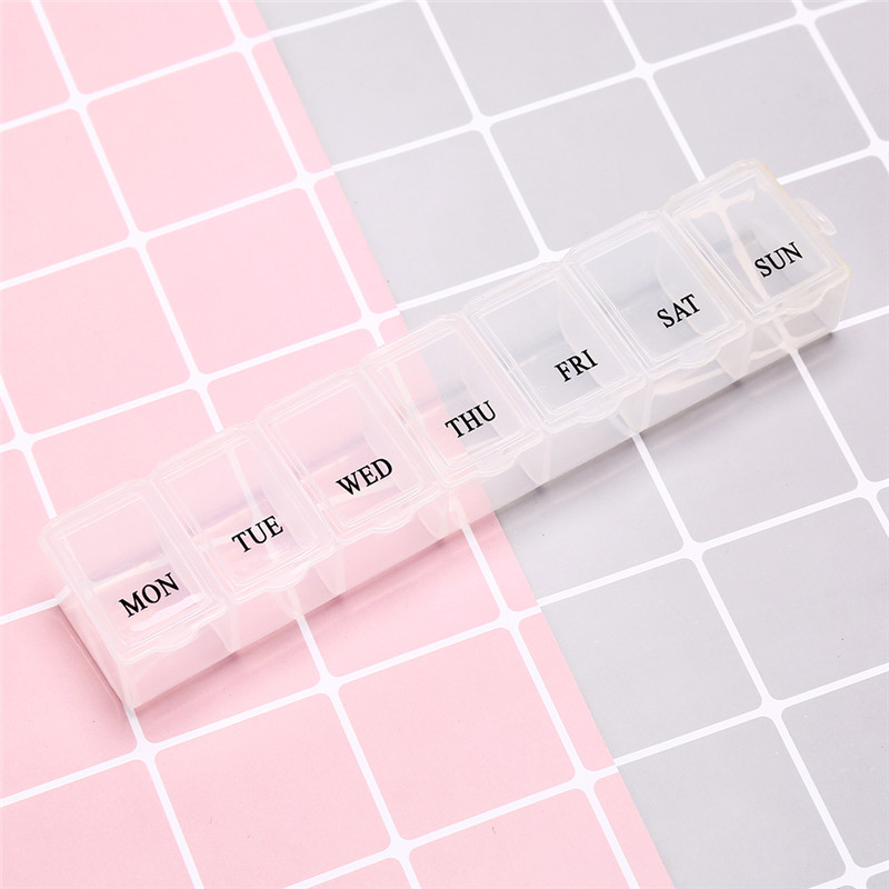 Portable Seven-Day Pill Organizer