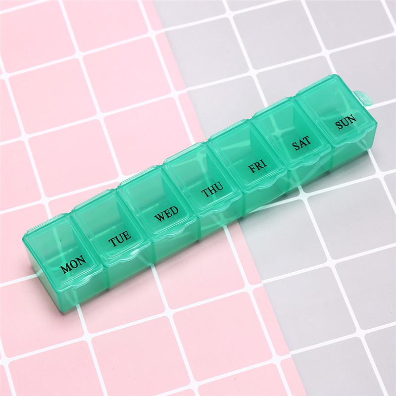 Portable Seven-Day Pill Organizer