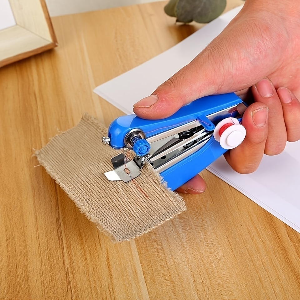Portable Sewing Machine Small Handheld Multi Sewing Machine Household Simple Needlework Manual Crop Repair Clothes Portable Sewing Machine Small Handheld Multi Sewing Machine Household Simple Needlework Manual Crop Repair Clothes