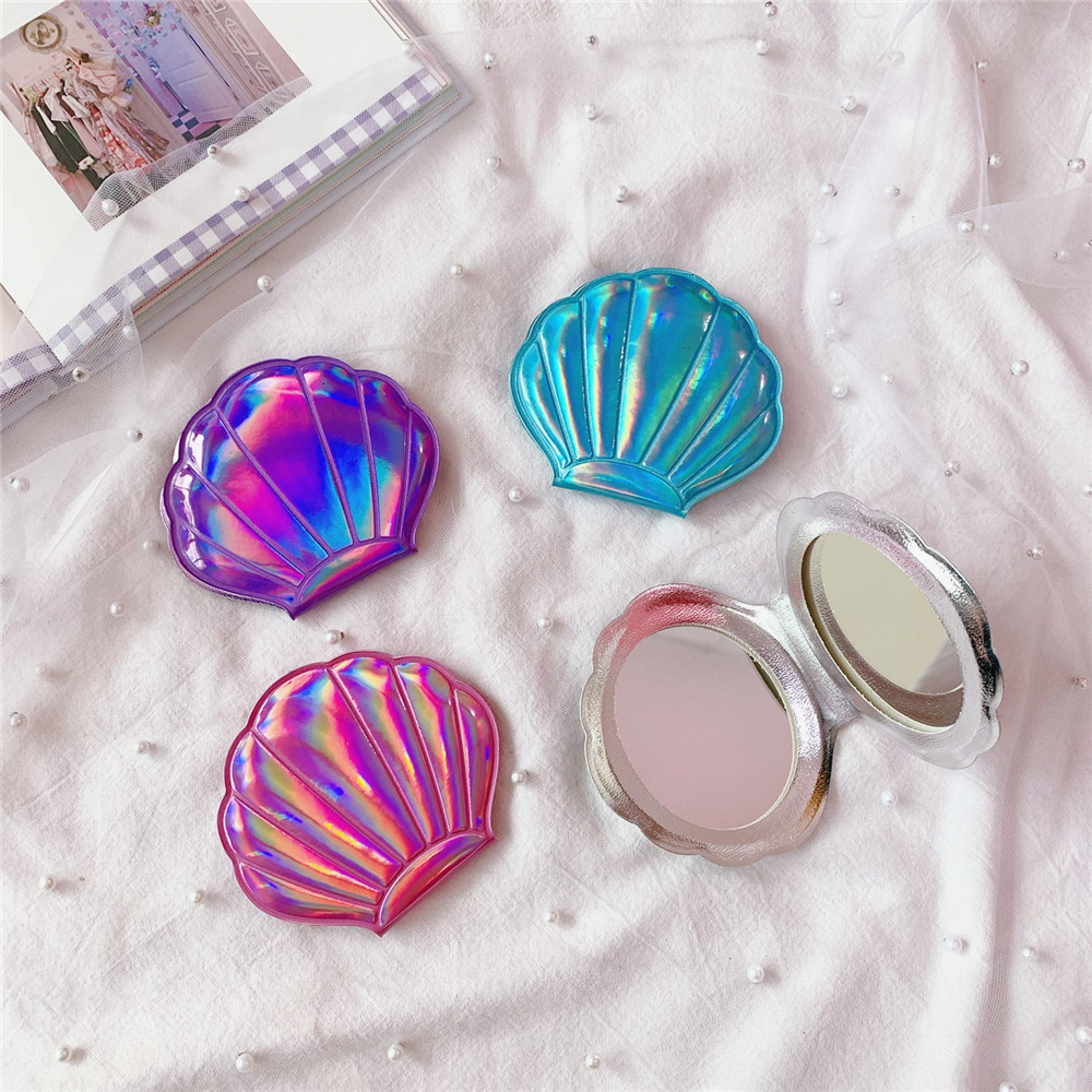 Portable Shell Compact Mirror Portable Shell Compact Mirror