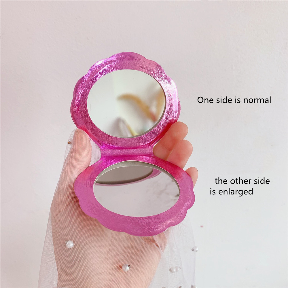 Portable Shell Compact Mirror