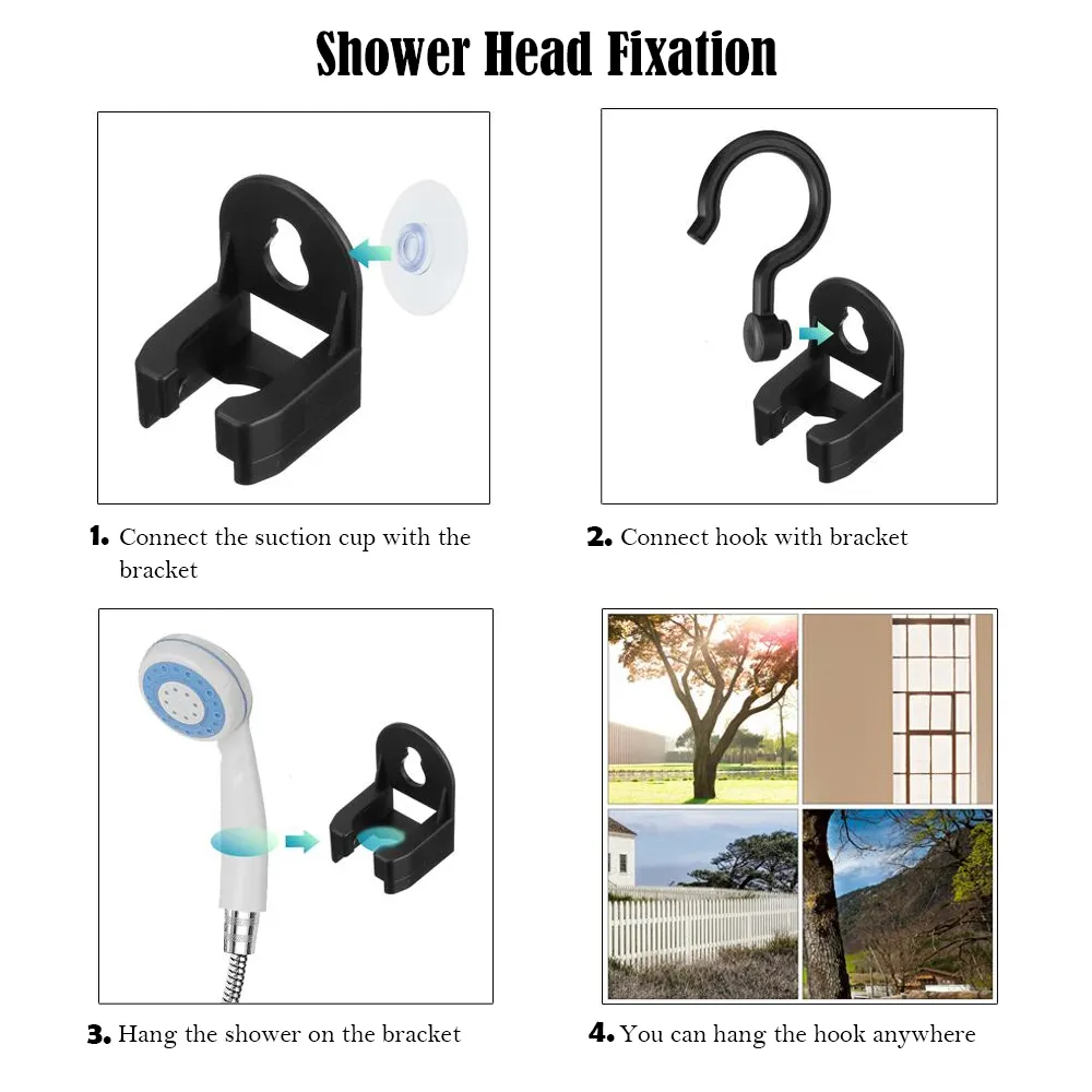 Portable Shower Camping Outdoor Shower Handheld Electric Shower Battery Powered Compact Handheld Rechargeable Camping