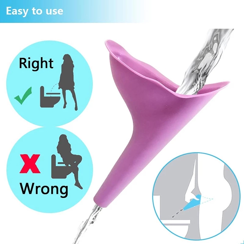 Portable Silicone Pee Funnel for Women Portable Silicone Pee Funnel for Women