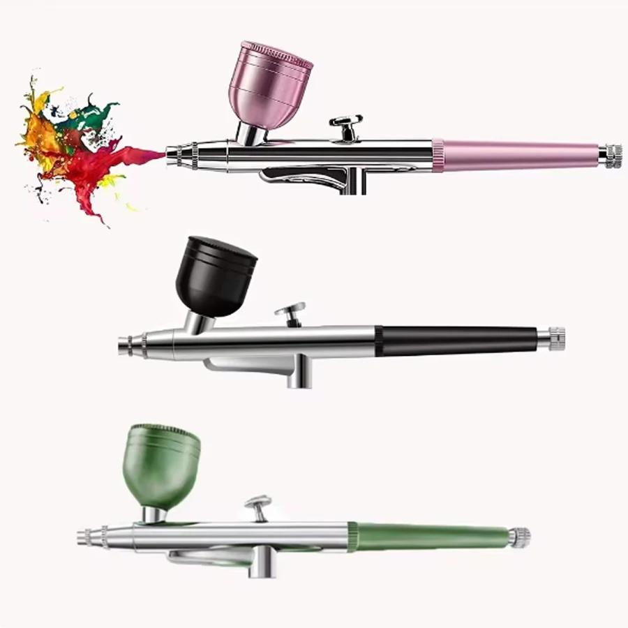 Portable Single Action Airbrush 0.3mm Nozzles Spray Gun Pen for Model Cake Nail Car Painting Beauty Inkjet Portable Single Action Airbrush 0.3mm Nozzles Spray Gun Pen for Model Cake Nail Car Painting Beauty Inkjet