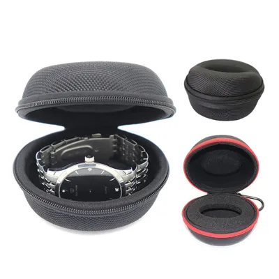Portable Single Watch Travel Case Portable Single Watch Travel Case