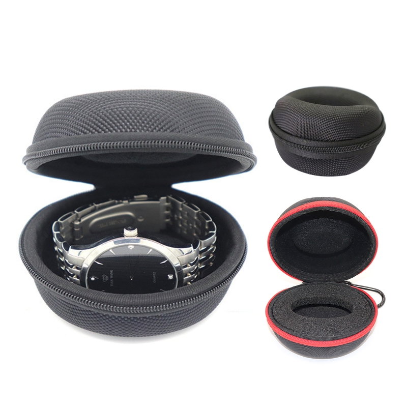 Portable Single Watch Travel Case