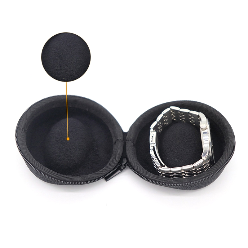Portable Single Watch Travel Case Portable Single Watch Travel Case