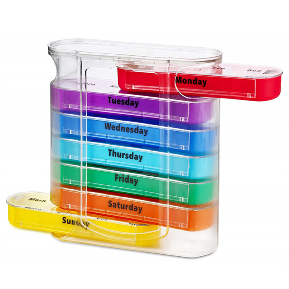 Portable Size Weekly Medicine Drawer Portable Size Weekly Medicine Drawer