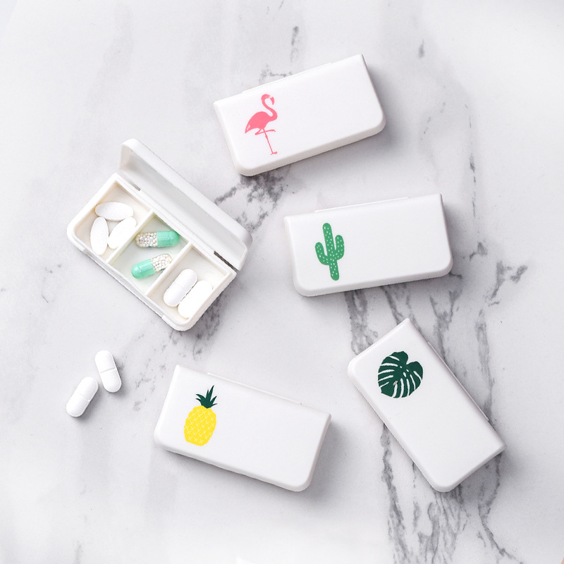Portable Small Pill Box for Pocket