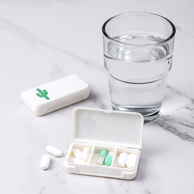 Portable Small Pill Box for Pocket