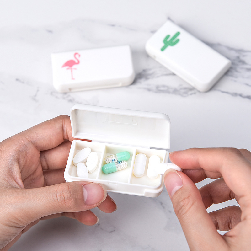 Portable Small Pill Box for Pocket
