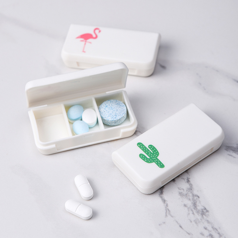Portable Small Pill Box for Pocket