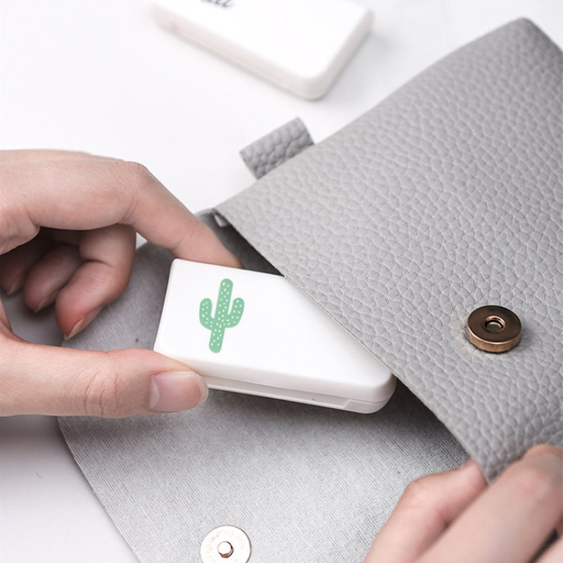 Portable Small Pill Box for Pocket