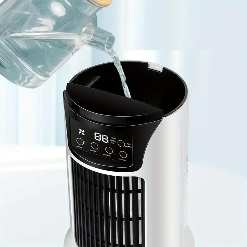 Portable Smart Ac Air Conditioner With 7 LED Lights Mini USB Air Conditioner Cooling Cooler Fan For Home Office Portable Smart Ac Air Conditioner With 7 LED Lights Mini USB Air Conditioner Cooling Cooler Fan For Home Office