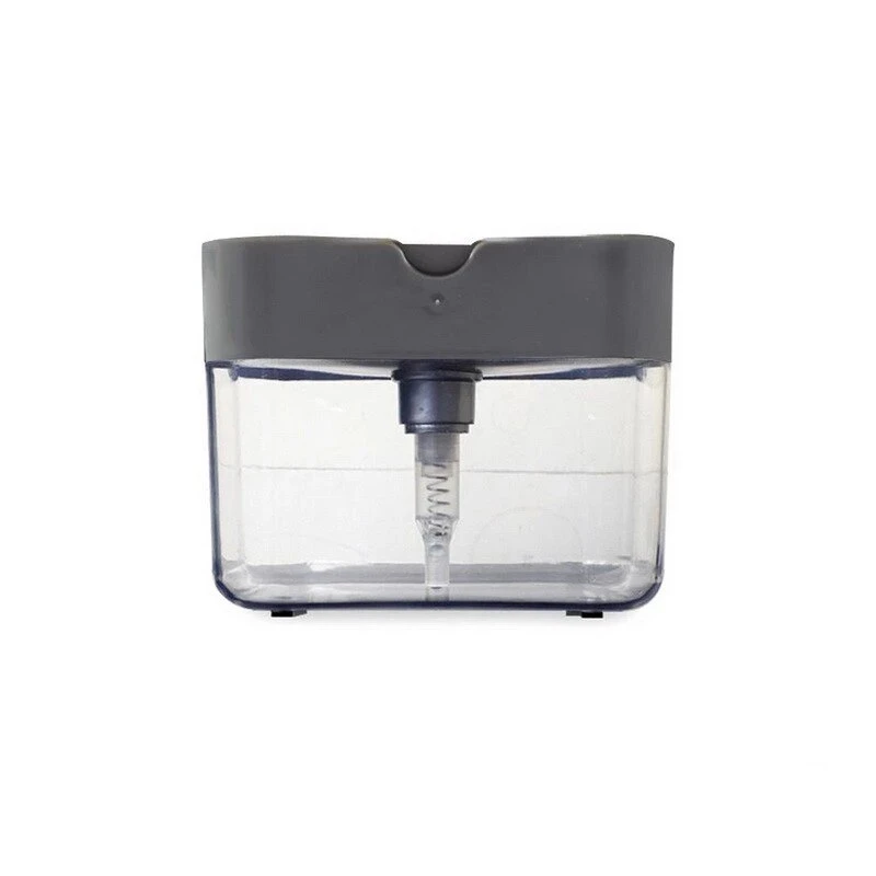 Portable Soap Liquid Dispenser Kitchen Detergent Press Box With Sponge Press Automatic Liquid Dispenser Kitchen Tools
