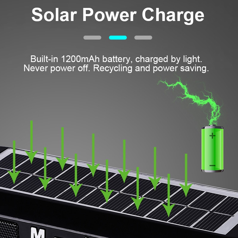 Portable Solar Bluetooth Speaker Portable Solar Bluetooth Speaker
