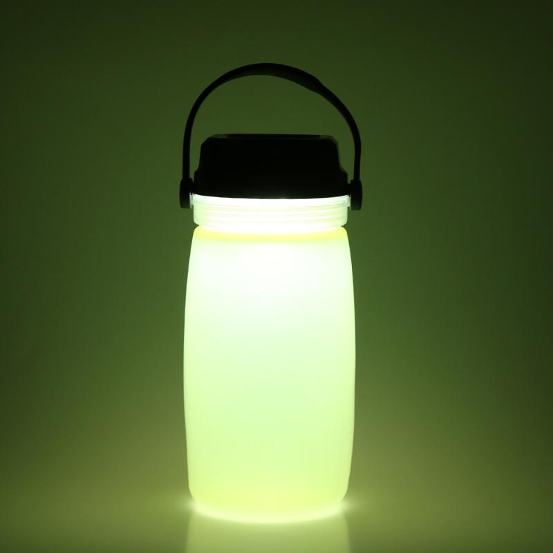 Portable Solar Powered Luminous Drinking Water Bottle Portable Solar Powered Luminous Drinking Water Bottle