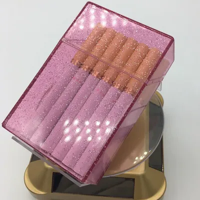 Portable Solid Plastic Cigarette Box Portable Solid Plastic Cigarette Box