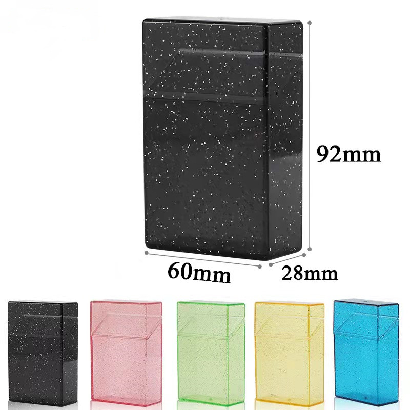 Portable Solid Plastic Cigarette Box Portable Solid Plastic Cigarette Box