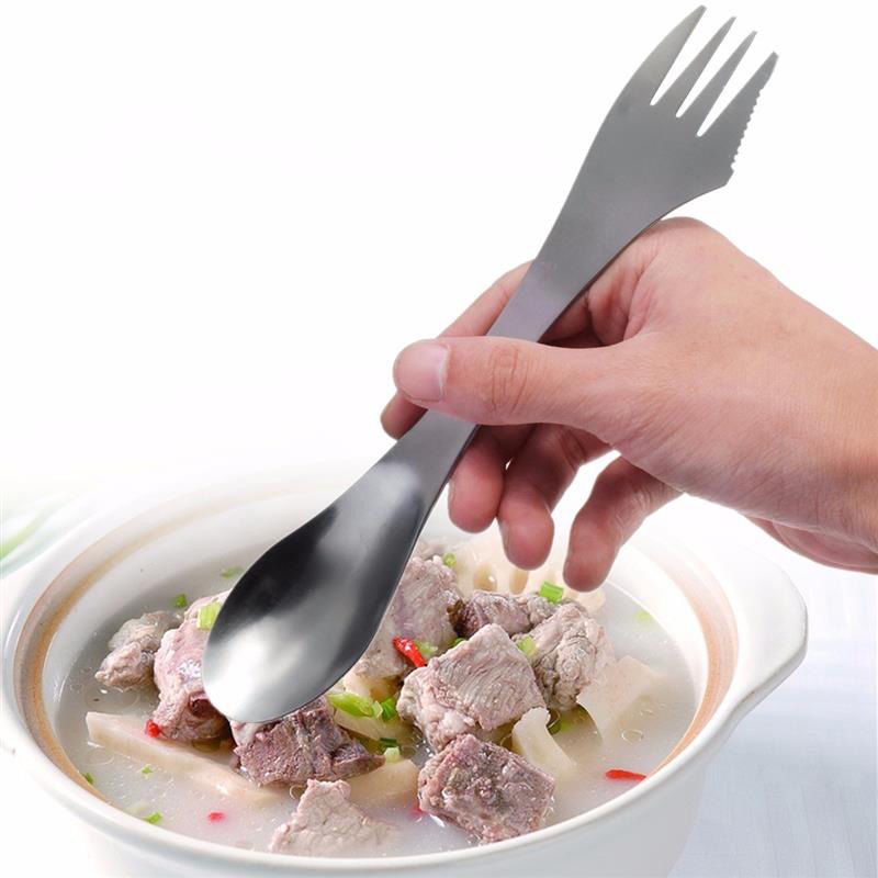Portable Spork Camping Cutlery Tool Portable Spork Camping Cutlery Tool