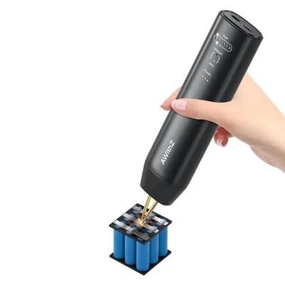 Portable Spot Welder DIY Handheld Spot Welding Machine 11 Gears Adjustable Energy Storage Spot Welding