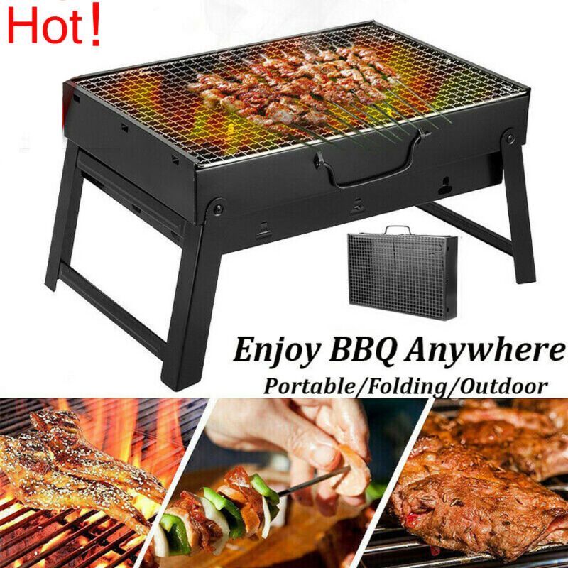 Portable Stainless Folding BBQ Grill
