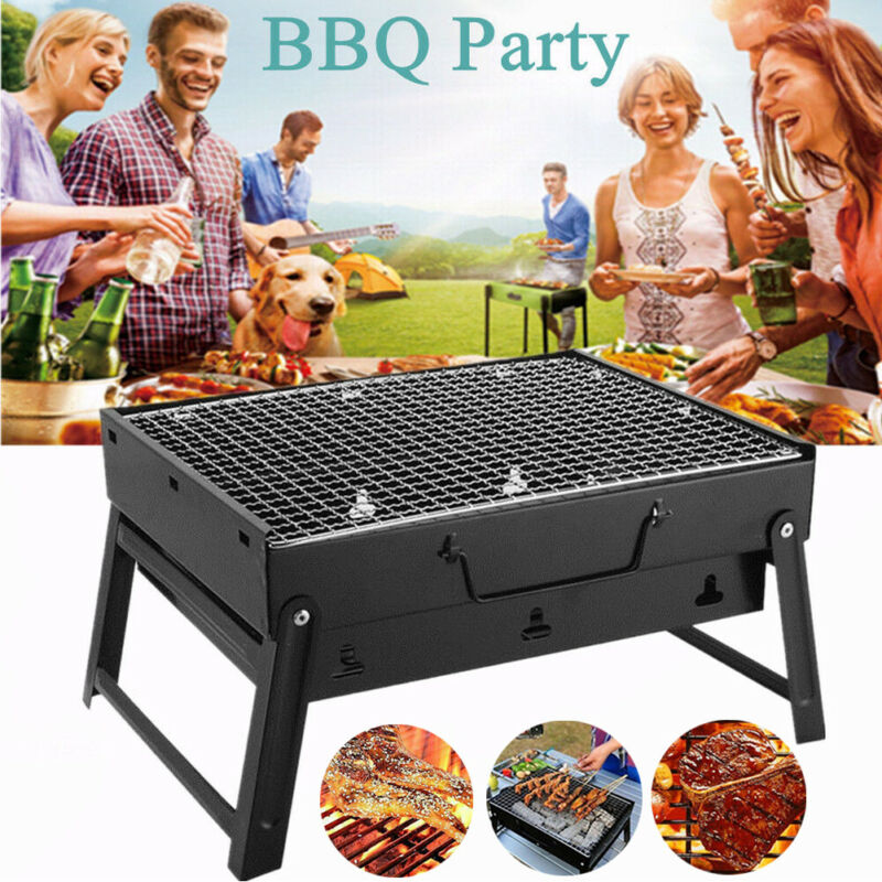 Portable Stainless Folding BBQ Grill