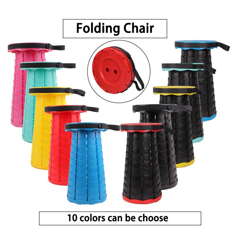 Portable Telescopic Stool Retractable Chair Portable Telescopic Stool Retractable Chair